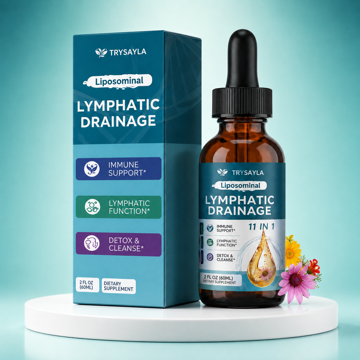 Lymphatic Drainage Liposomal Drops