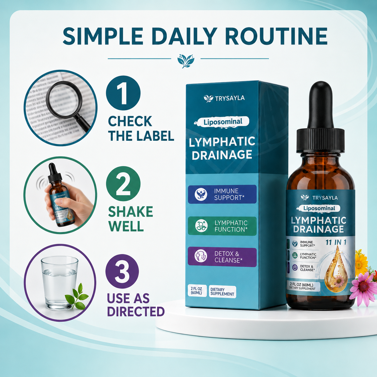 Lymphatic Drainage Liposomal Drops